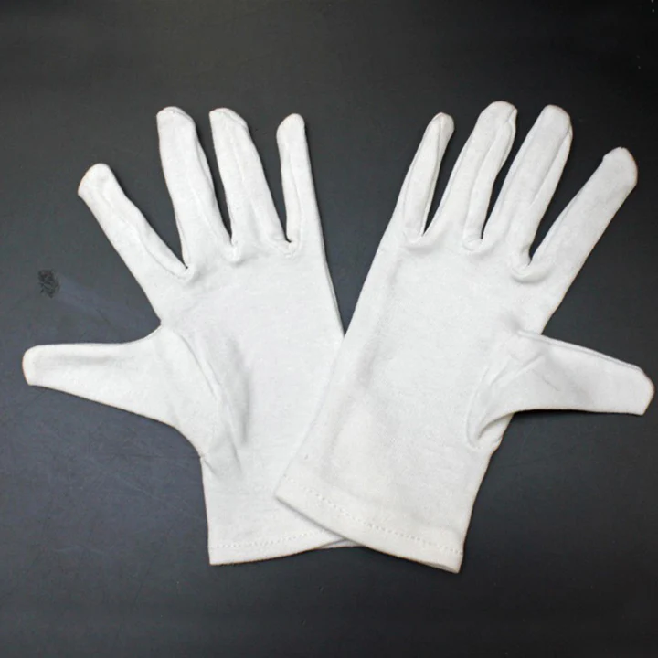 Handschuhe aus Baumwolle zum Handpan spielen - Image 2