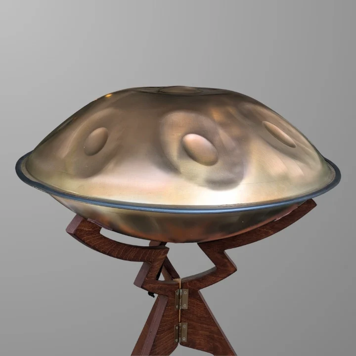 Mystical Handpan D Kurd Embersteel - Image 4