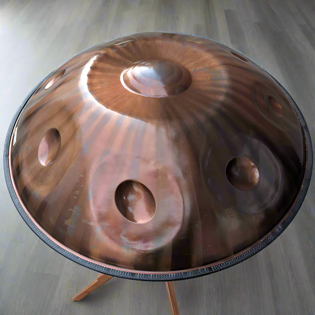 SPECIAL OFFER Aelo Handpan G2 Minor 9 Noten Edelstahl 440Hz