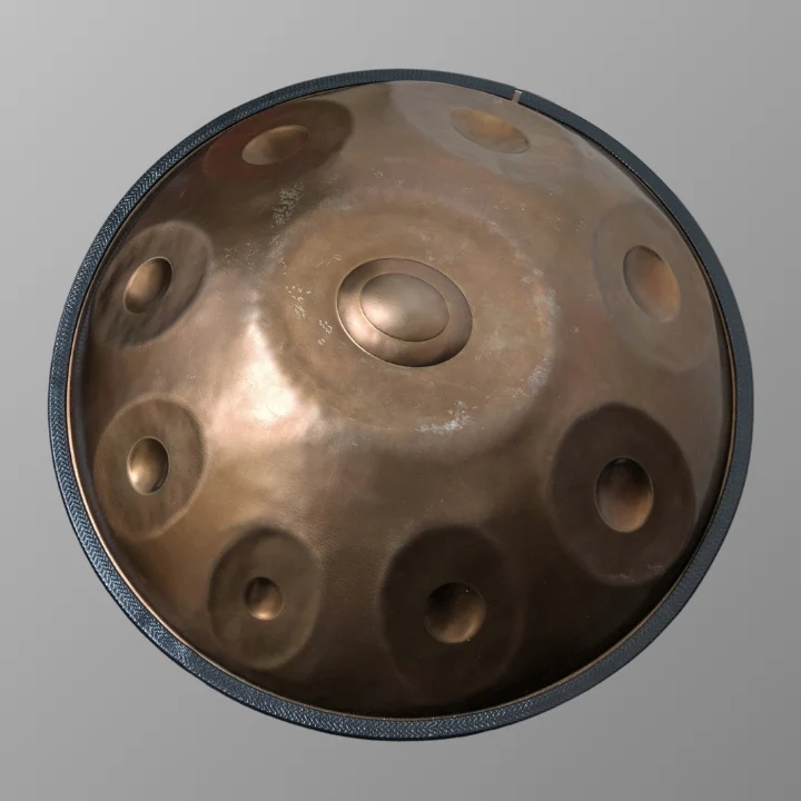 SPECIAL OFFER Spirit Soul Handpan | B2 Celtic Minor / Amara | 9 Noten | 432 Hz | Edelstahl