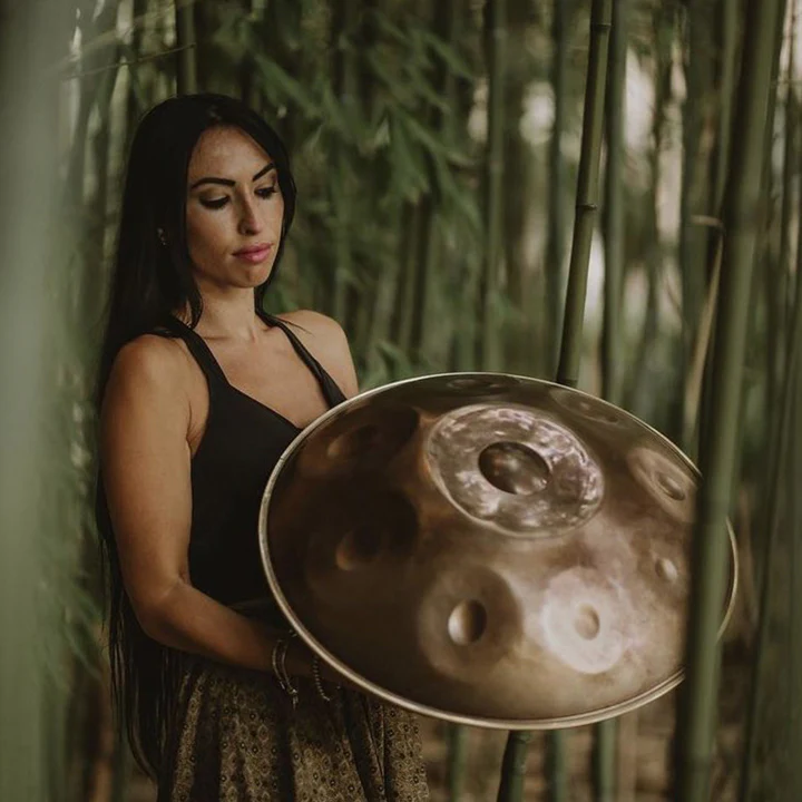 Spirit Wave Handpan E Kurd Edelstahl